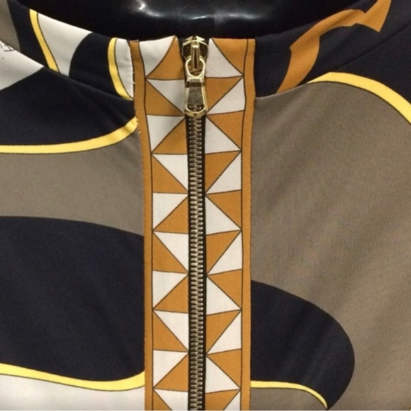 Emilio Pucci multicolored long sleeve dress - Picture 4 of 7